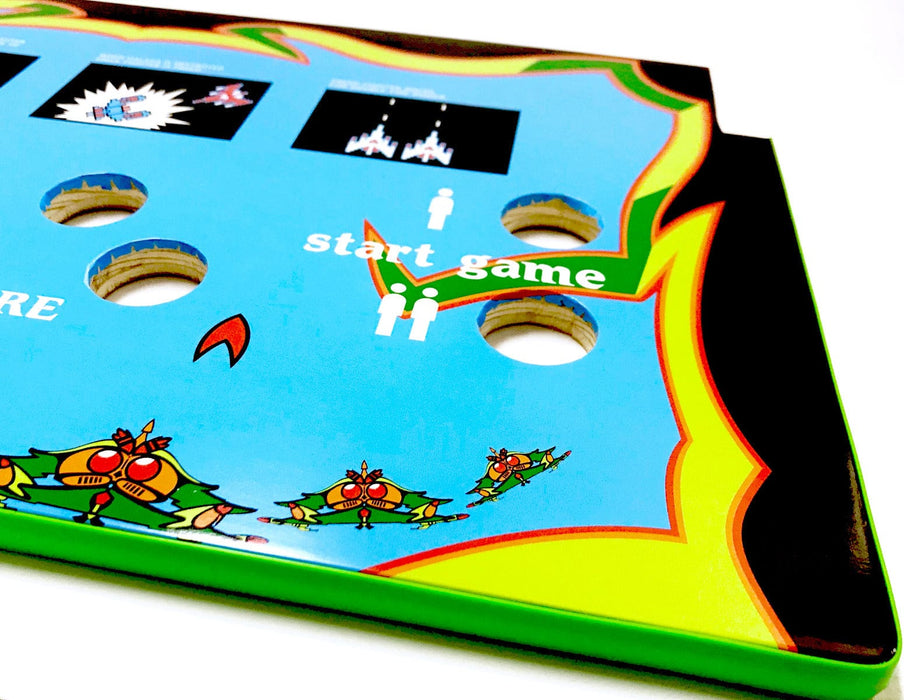 Skinned Galaga Replacement 60 In 1 Control Deck for Arcade1Up Without Trackball Arcade1Up