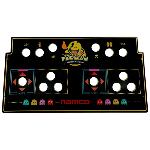 Skinned Namco Pac Man Replacement CPO Control Deck for Arcade1Up Arcade1Up