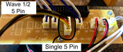Genuine Sanwa JLF-TP-8YT 5 Pin Joystick For Arcade1Up Control Panel