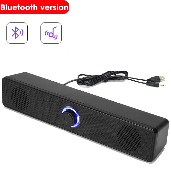 Bluetooth USB Powered Speaker Bar For PC and Raspberry Pi and Pandora Builds