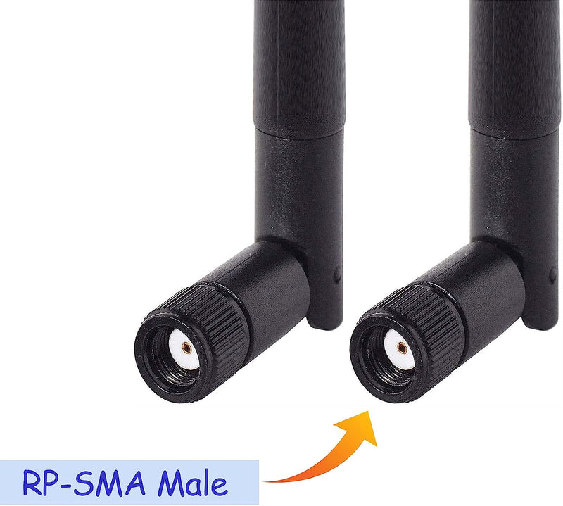 RP-SMA Antenna for WiFi 2.4GHz/5Ghz Wireless Card Router
