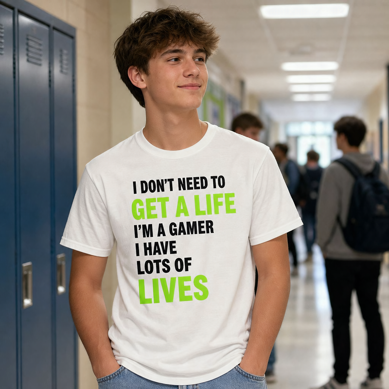 I Don't Need To Get A Life I'm A Gamer