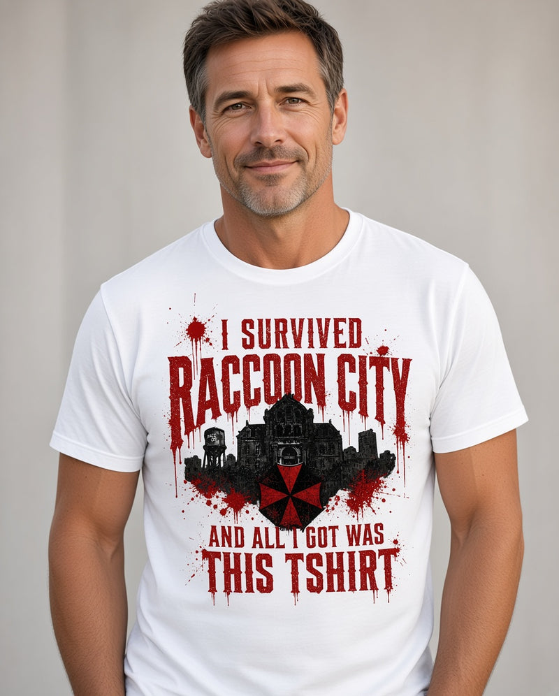 I Survived Raccoon City And All I Got Was This Tshirt Unisex Graphic T-Shirt