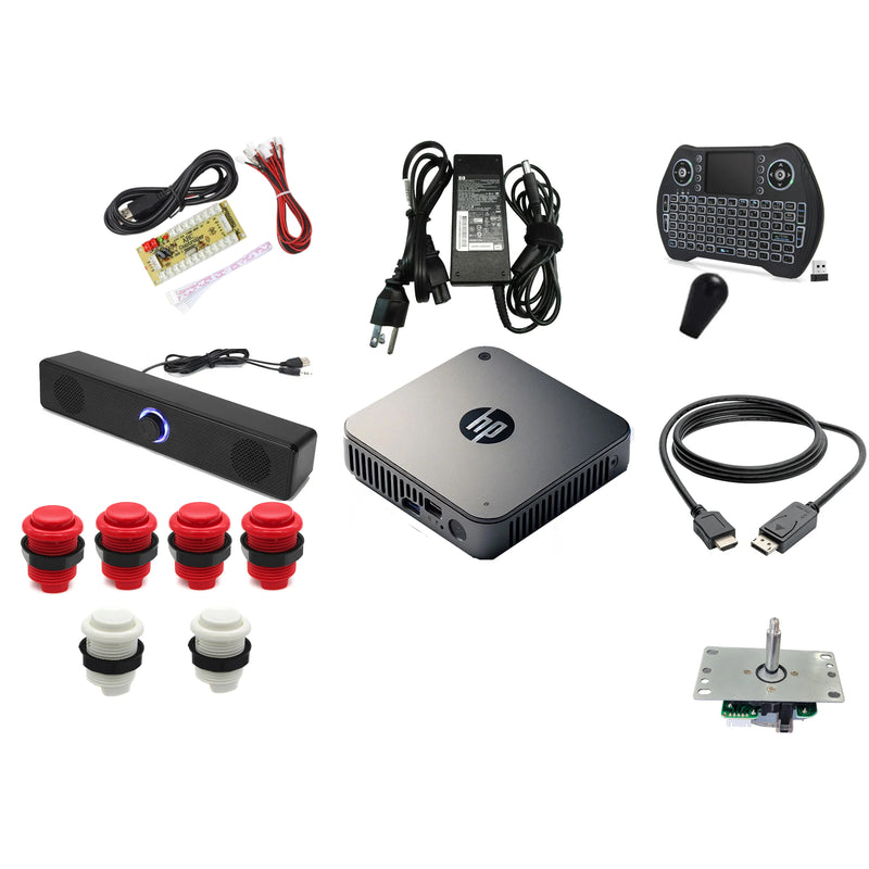 Vertical Mini PC Batocera Complete Arcade Cabinet Install Kit