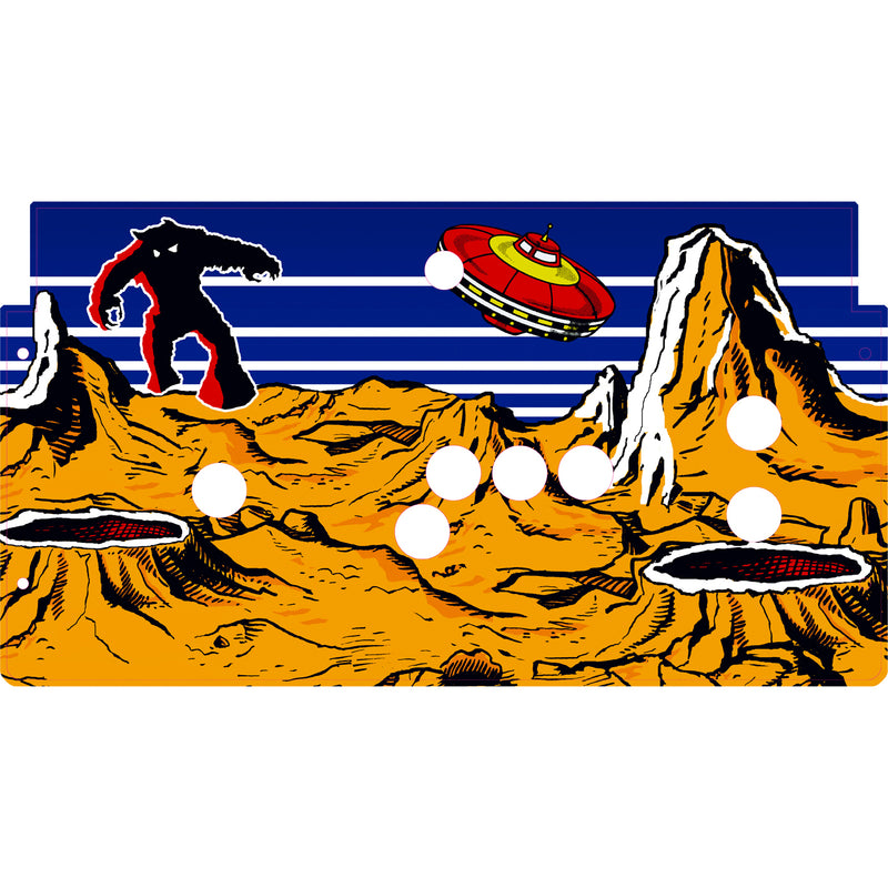 Space Invaders Arcade1Up Fully Assembled Drop In Panel For Pandora