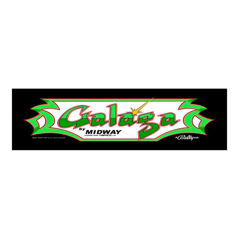 Drop In Galaga LED Marquee Plug and Play Kit for Arcade1Up Version 2 Arcade1Up