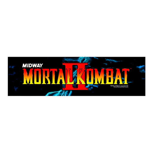 Drop In Mortal Kombat II LED Marquee Plug and Play Kit for Arcade1Up Version 2 Arcade1Up