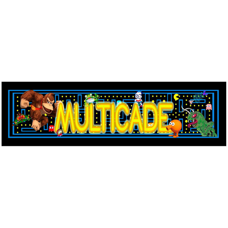 Drop In Multicade LED Marquee Plug and Play Kit for Arcade1Up Version 2 Arcade1Up