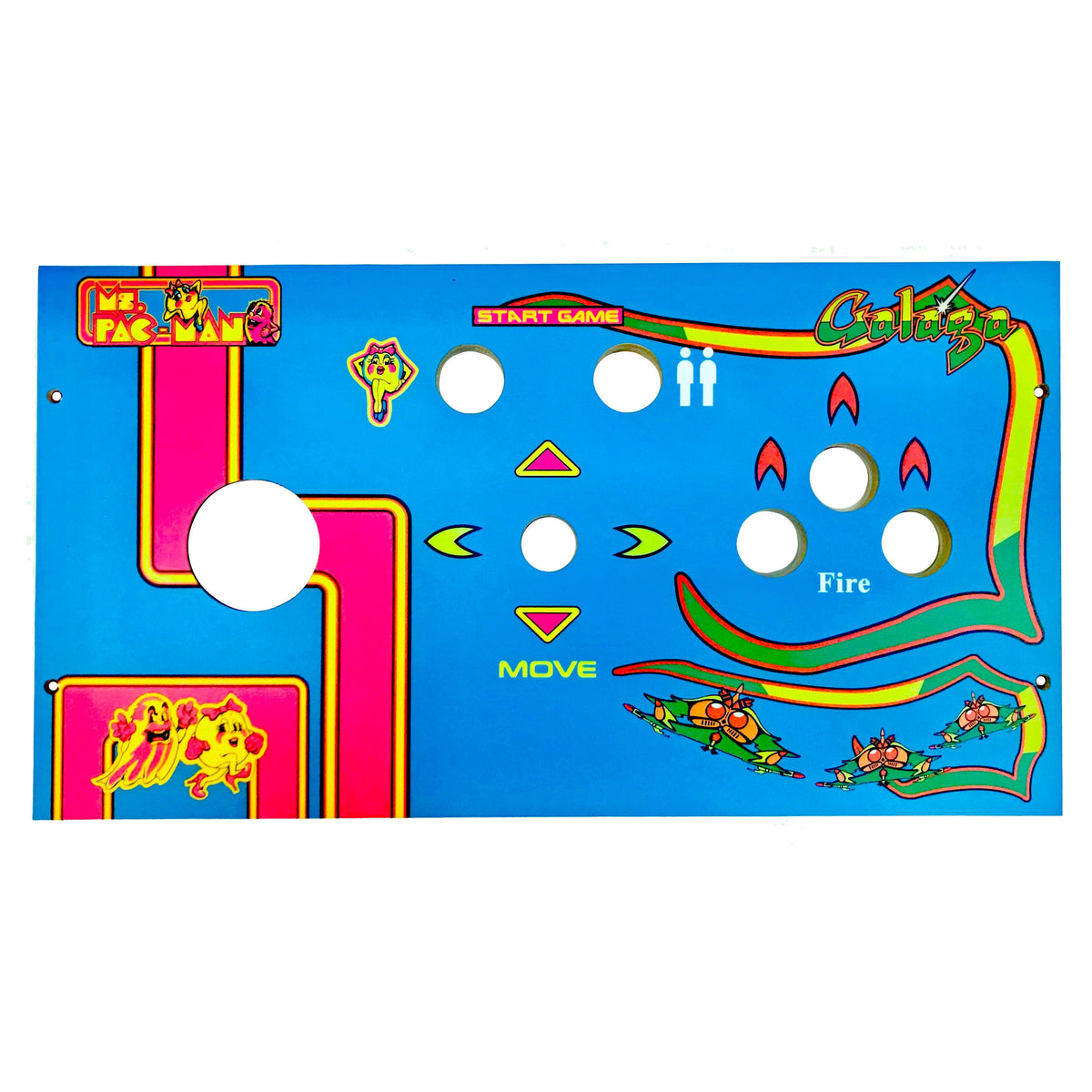 Galaga Mrs Pacman 20th Anniversary Trackball Replacement CPO