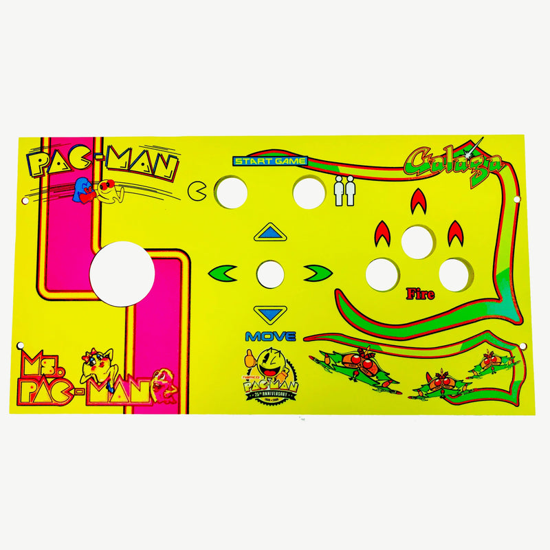 Galaga Pacman Mrs Pacman 25th Anniversary Trackball Replacement CPO Control Deck for Arcade1Up Cabaret Style Arcade1Up