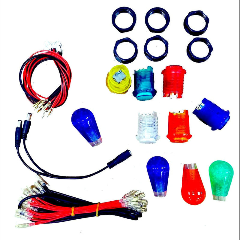 LED Control Deck Upgrade Kit Compatible With Burger Time Arcade1Up Arcade1Up