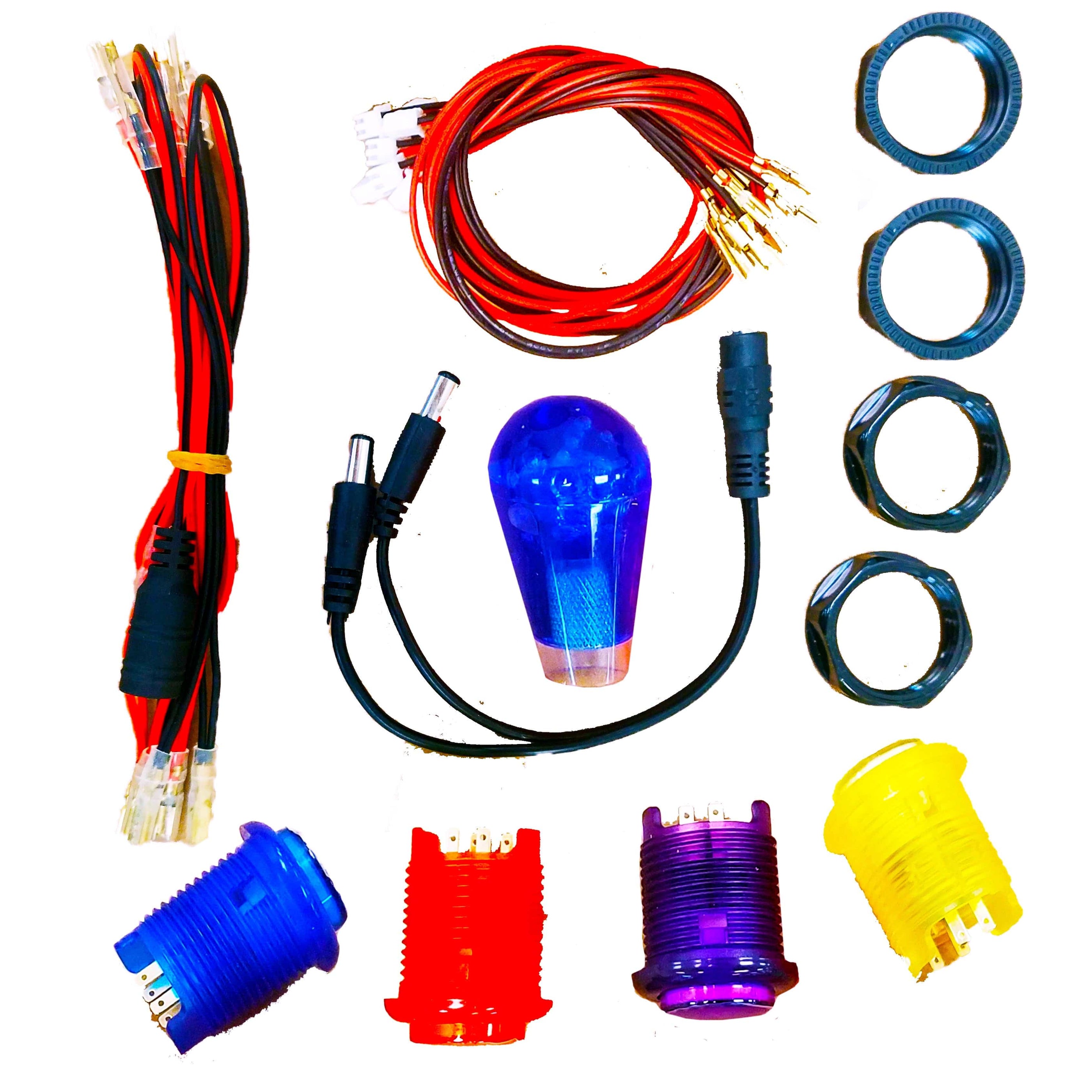 LED Control Deck Upgrade Kit Compatible With Dig Dug Arcade1Up Counter