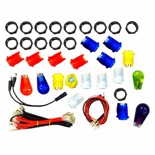 Arcade Parts LED Button Kits — DIY Retro Arcade