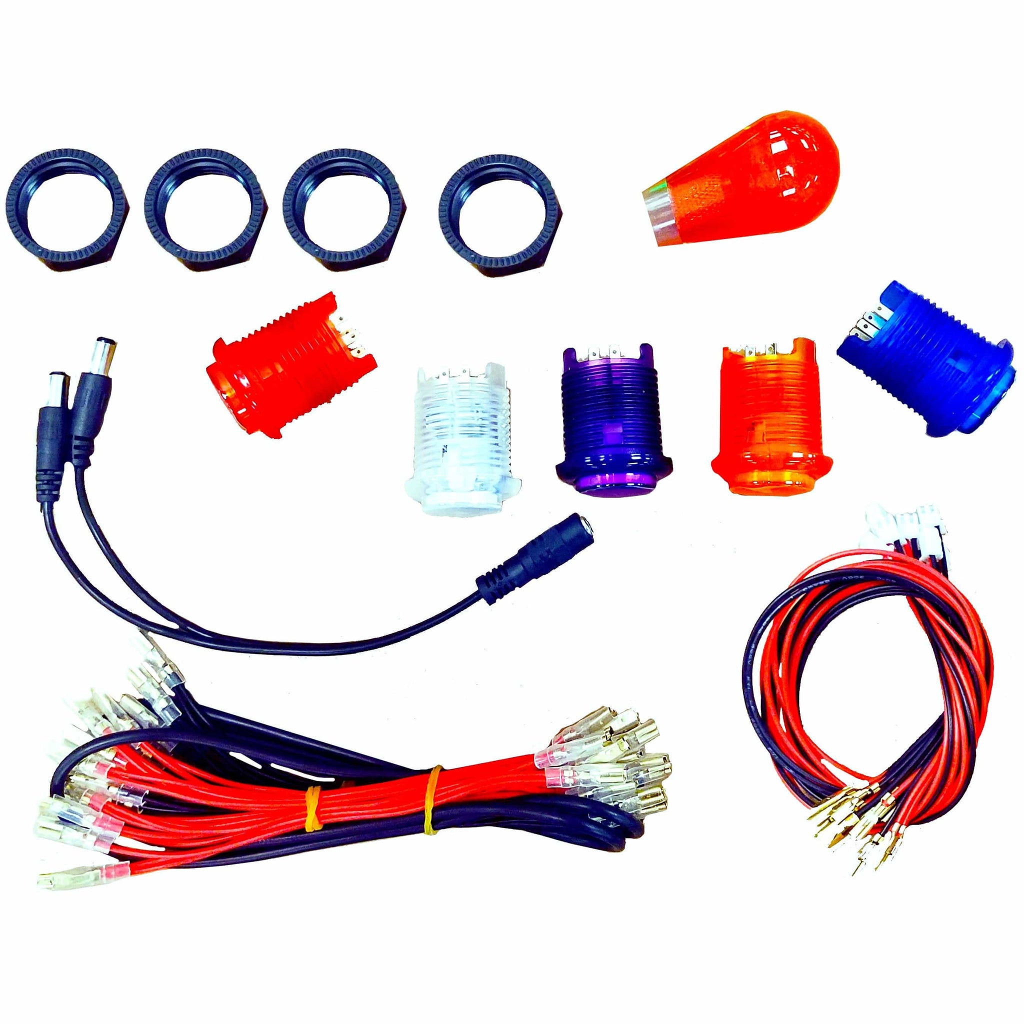 Led Buttons Kit Arcade Parts LED Button Kits — DIY Retro Arcade