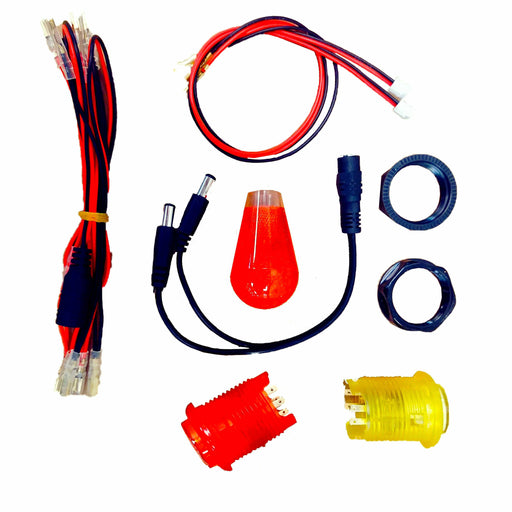 LED Control Deck Upgrade Kit Compatible With Pac-Man Arcade1Up Countercade Arcade1Up