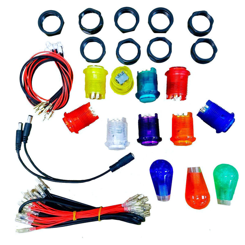 LED Control Deck Upgrade Kit Compatible With Rampage Arcade1Up Arcade1Up