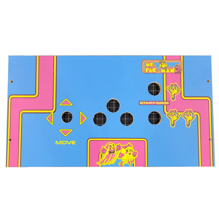 Mrs Pacman Replacement CPO Control Deck for Arcade1Up Cabaret Style Arcade1Up