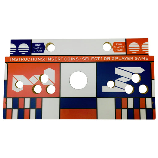 Skinned Asteroids 2 Player With Trackball Replacement Control Deck for Arcade1Up Arcade1Up