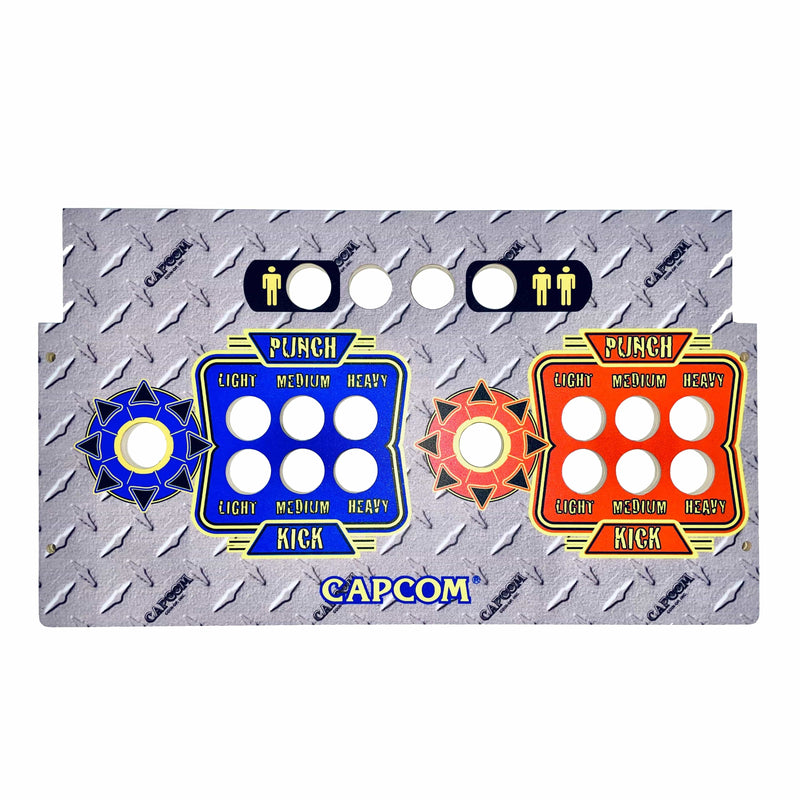 Skinned Capcom Replacement Control Deck for Arcade1Up Arcade1Up