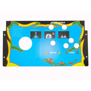Skinned Galaga Replacement 60 In 1 Control Deck for Arcade1Up With 3 Inch Trackball Mount Arcade1Up