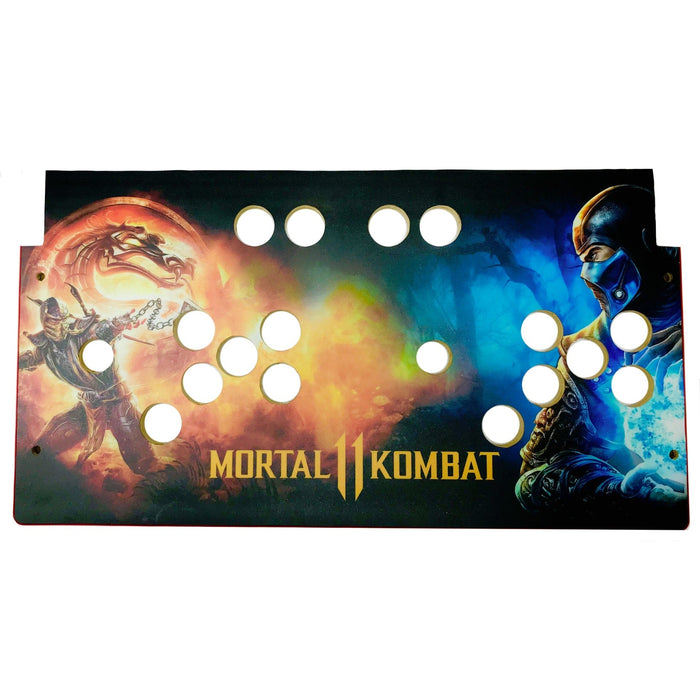 Skinned Mortal Kombat 11 Origional  Button Pattern Replacement CPO Control Deck for Arcade1Up Arcade1Up