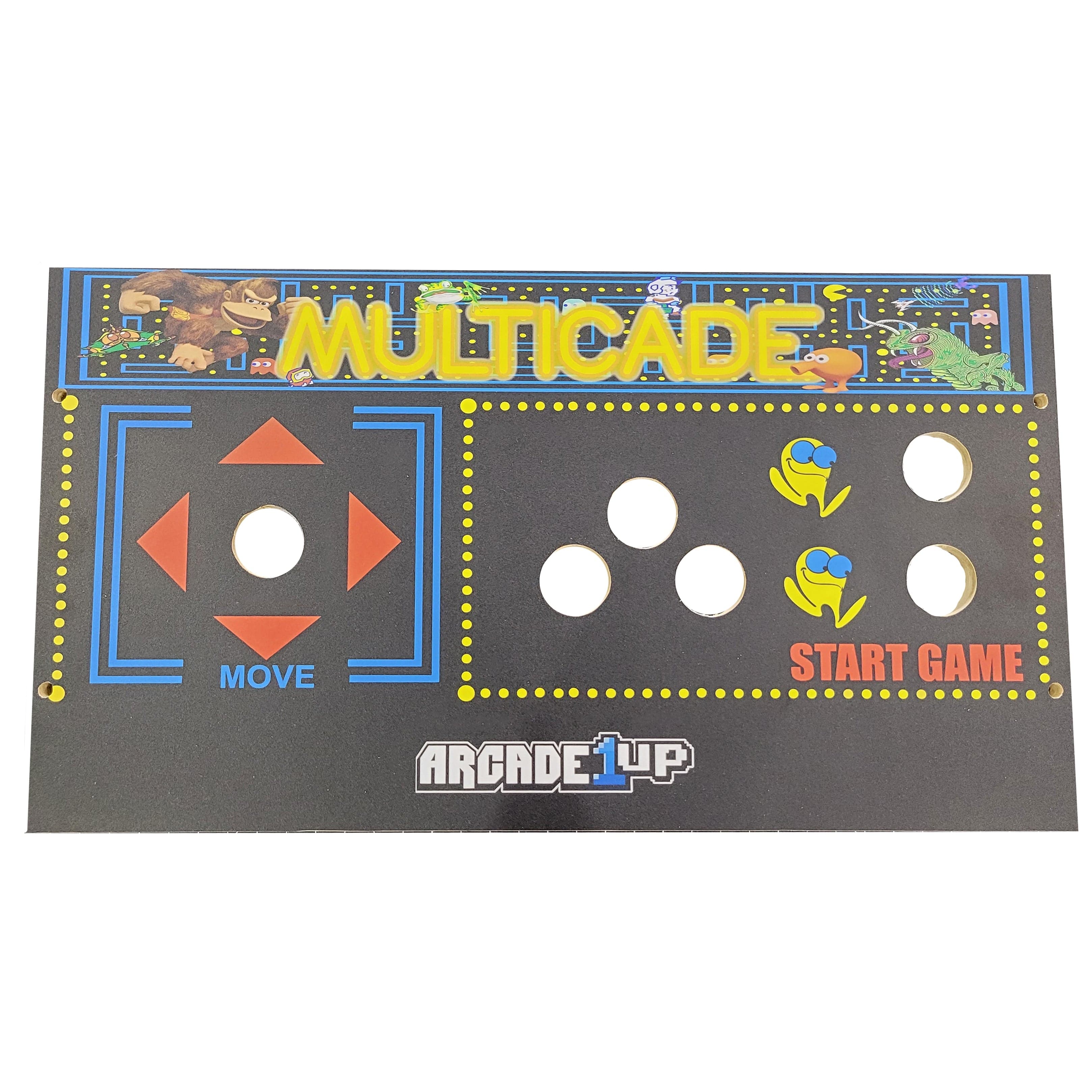 Skinned American Style Street Fighter 2 Extra Buttons Replacement
