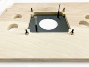 Skinned Pac Man Replacement 60 In 1 Control Deck for Arcade1Up With Trackball Mount Arcade1Up