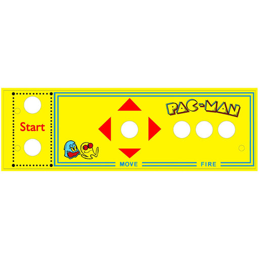 Skinned Pacman 60 in 1 Replacement CPO Control Deck for Arcade1Up PartyCade Arcade1Up