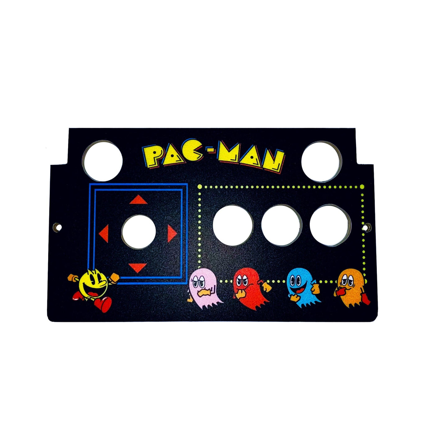 Button Replacement Pacman Skinned Pacman Replacement CPO Control Deck for Arcade1Up Gen2 Counter ...
