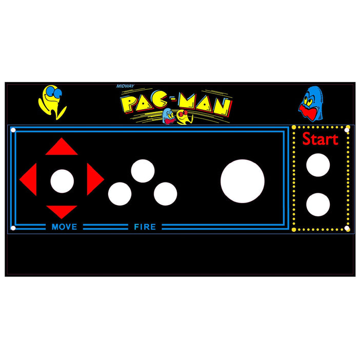Button Replacement Pacman Skinned PacMan Replacement CPO Control Deck for Arcade1Up Legacy — DIY ...