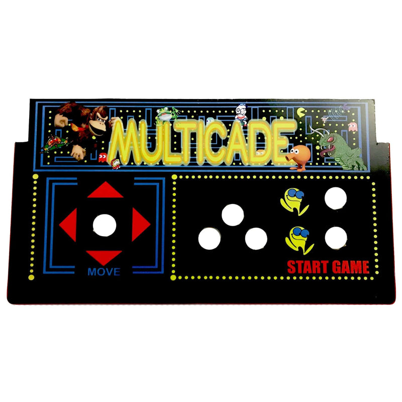 Skinned Replacement 60 In 1 Control Deck for Arcade1Up Without Trackball Arcade1Up