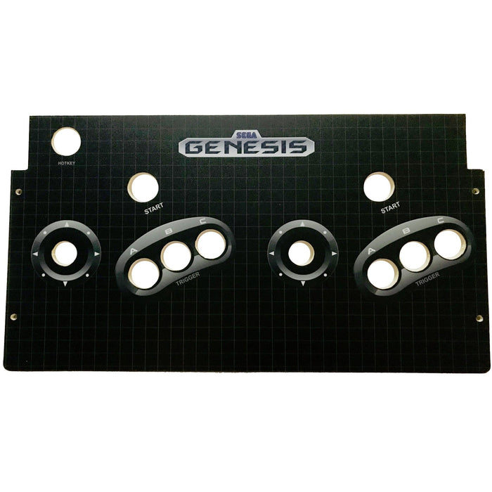 Skinned Sega Genesis Replacement Control Deck for Arcade1Up Arcade1Up