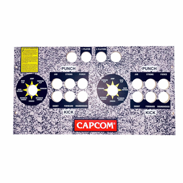 Skinned Street Fighter Replacement CPO Control Deck for Arcade1Up Legacy Arcade1Up