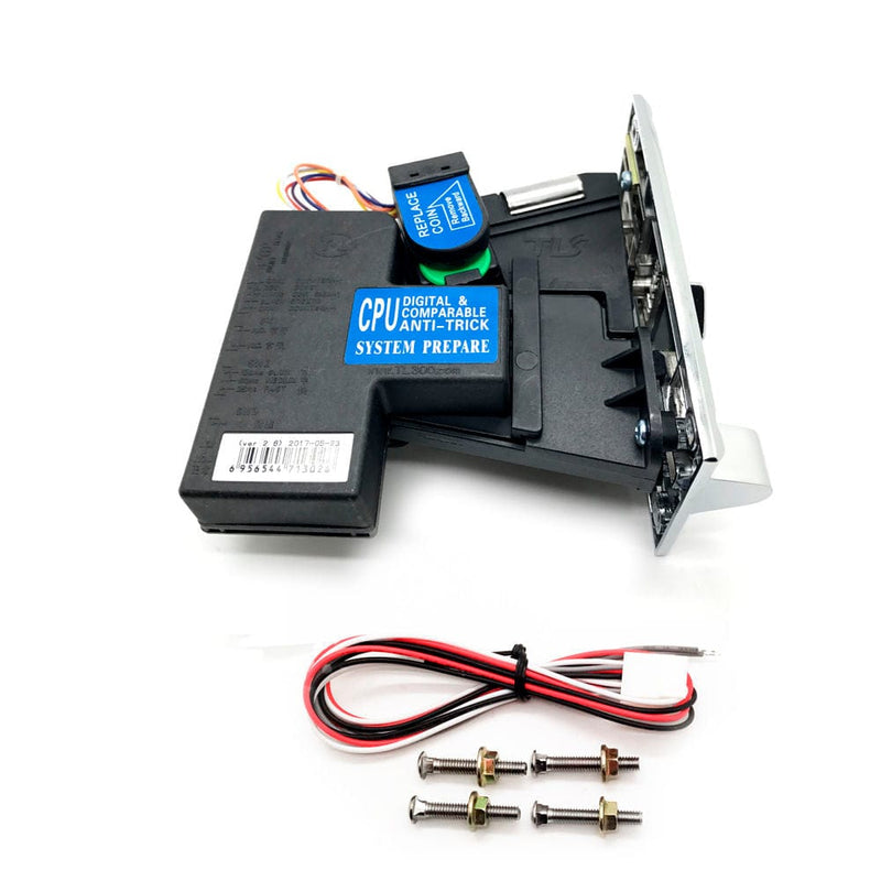 Alloy Front panel CPU Multi Coin Acceptor Comparable Coin Selector Cabinet Parts