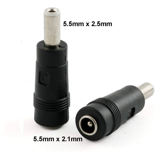 5,5mm x 2,1mm DC Femelle DC Mâle Adaptateur 12V DC Jack Connecteur Prise DC Fiche DC Tonneau 5,5mm x 2,1mm DC Femelle DC Mâle Adaptateur 12V DC Jack Connecteur Prise DC Fiche DC Tonneau