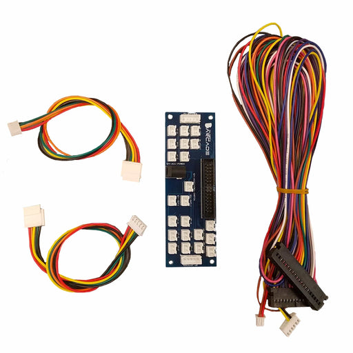 Easy Pandoras Family PCB Encoder Plug and Play Main Install Kit Cables