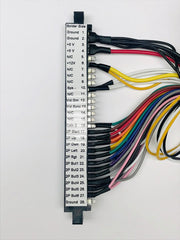Pandoras Box Custom Jamma Harness for Bartops 3/4 Scale Cabinets 0.110 Sanwa Connections Cables