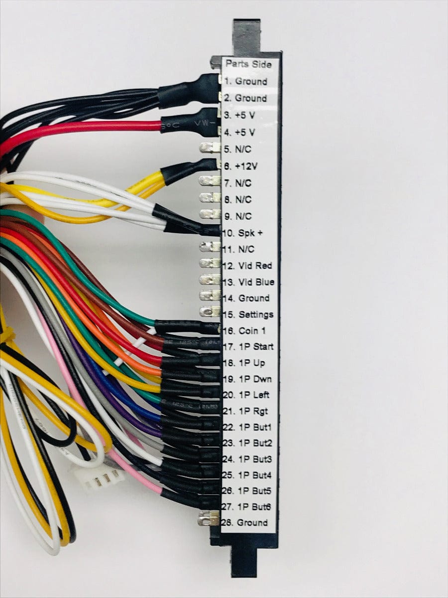 Pandora's Box Custom Jamma Harness for Bartops 3/4 Scale Cabinets