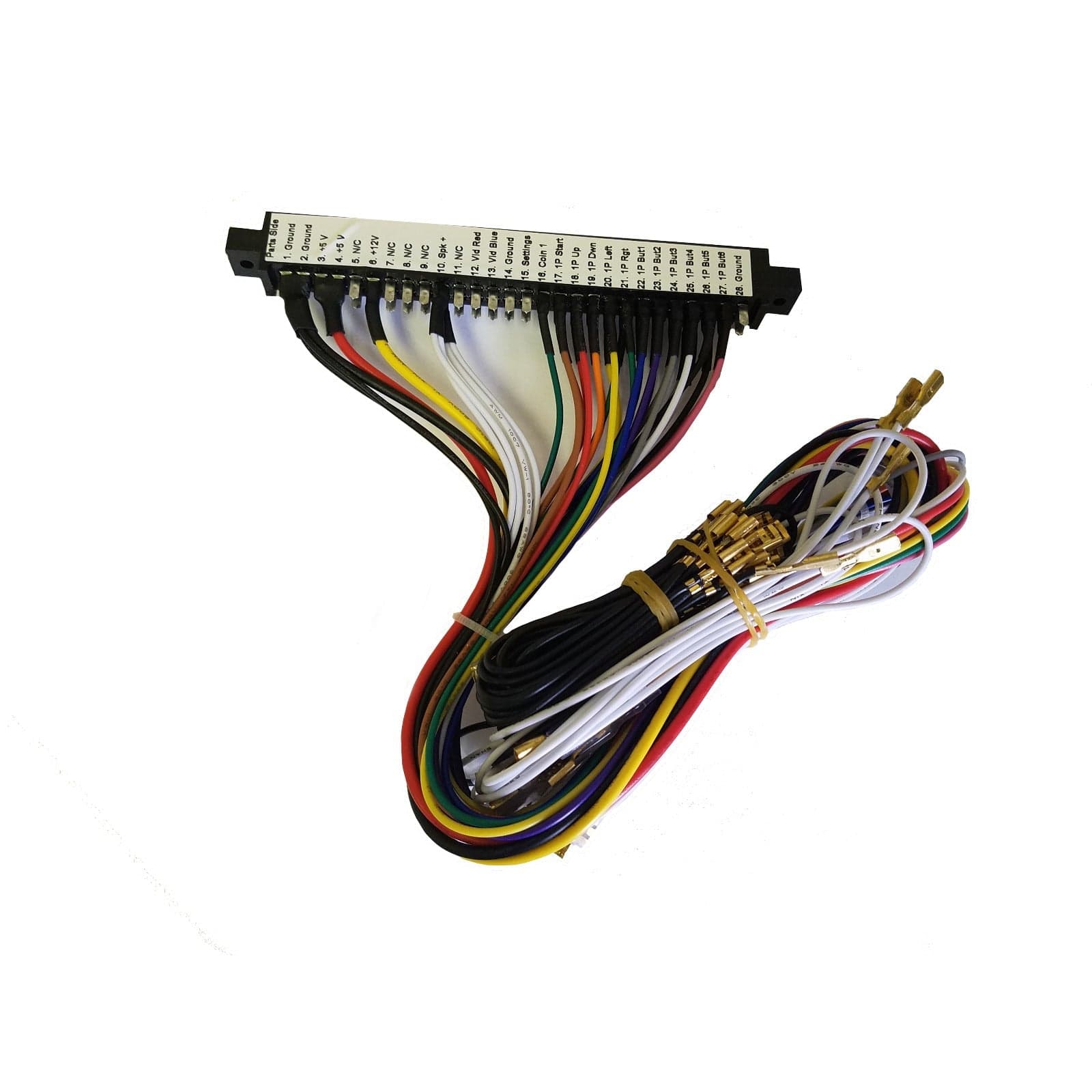 Pandora's Box Jamma Wiring Harness Happ Style 0.187 Connections