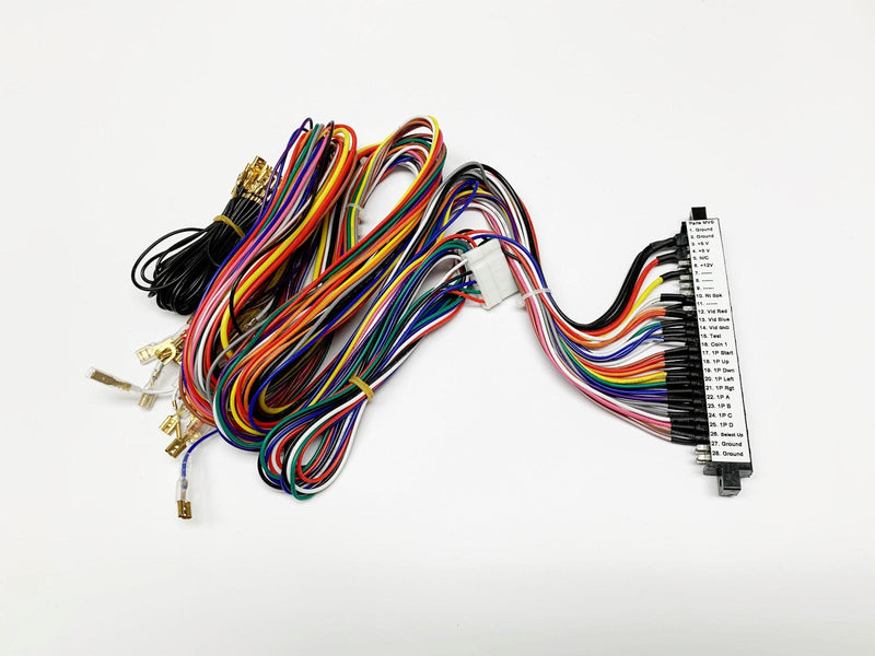 Pre Labeled Full Jamma Harness for NEO GEO MVS Arcade system Cables
