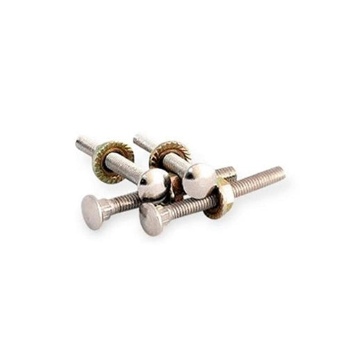 1.2 Inch x 4mm Arcade Joy Stick Cariage Bolts for Wooden Panels Chrome 4 Control Panel