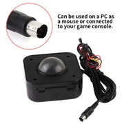 2.25 Inch LED Arcade Game Trackball PS/2 Connection Compatible With PC or Raspberry Pi Control Panel