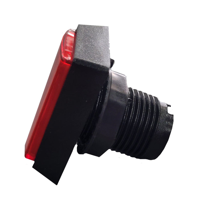 25 Cent Red Push For Credit Arcade LED Button Control Panel