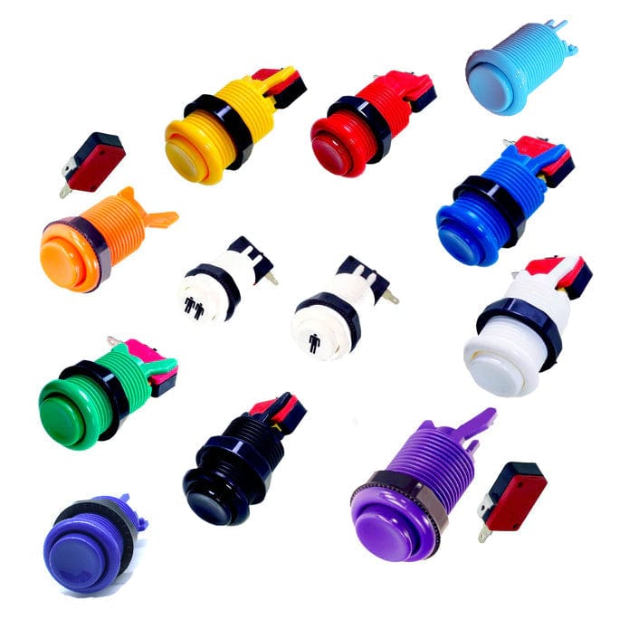 American Style 28mm Standard Arcade Push Button Control Panel