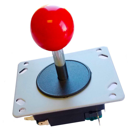 Classic Arcade Joystick Red Ball Design for 8 and 4 Way Game Play Control Panel