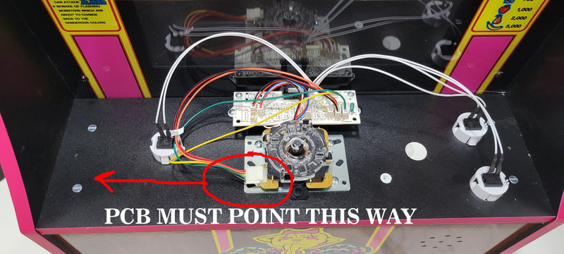 Genuine Sanwa JLF-TP-8YT 5 Pin Joystick For Arcade1Up PartyCade Control Panel