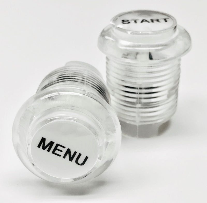 LED 12V White Coin ESC Menu Home Select Start  Buttons Control Panel