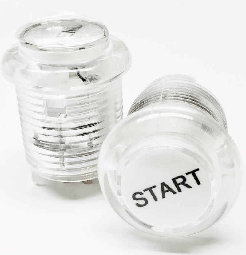 LED 12V White Coin ESC Menu Home Select Start  Buttons Control Panel