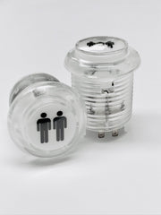 LED 12V White Player 1 2 3 4 Buttons Control Panel