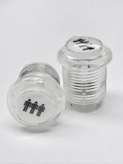 LED 12V White Player 1 2 3 4 Buttons Control Panel